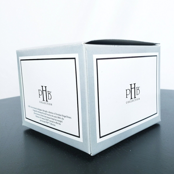 *Last Chance* Red Admiral Butterfly Porcelain Hinged Box PHB MidwestTrinket - Picture 10 of 12